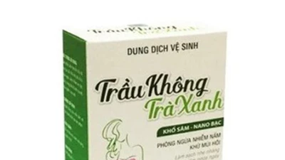 Thu hồi lô sản phẩm Dung dịch vệ sinh Trầu không trà xanh