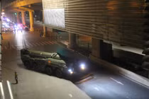 Dàn khí tài lăn bánh từ Trường đua F1 tiến thẳng về Quảng trường Ba Đình