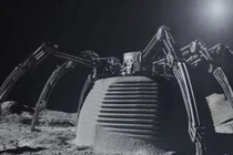 Robot nhện in nhà trong 24 giờ mở kỷ nguyên xây dựng Mặt Trăng