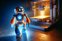 Robot 3D bước ra từ máy in như phép màu, không cần lắp ráp