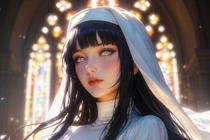 Hinata hóa cô dâu kiều diễm nhờ AI, fan Naruto “ngất ngây”