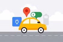 Tính năng Google Maps giúp tài xế xe điện tránh hết pin