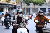 Miền Bắc mưa dông, trời chuyển rét do ảnh hưởng của không khí lạnh