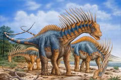 Khủng long kỳ dị nhất hành tinh, gai cổ mọc dựng đứng