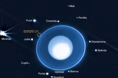 Phát hiện chấn động một mặt trăng mới ở Hệ Mặt Trời 