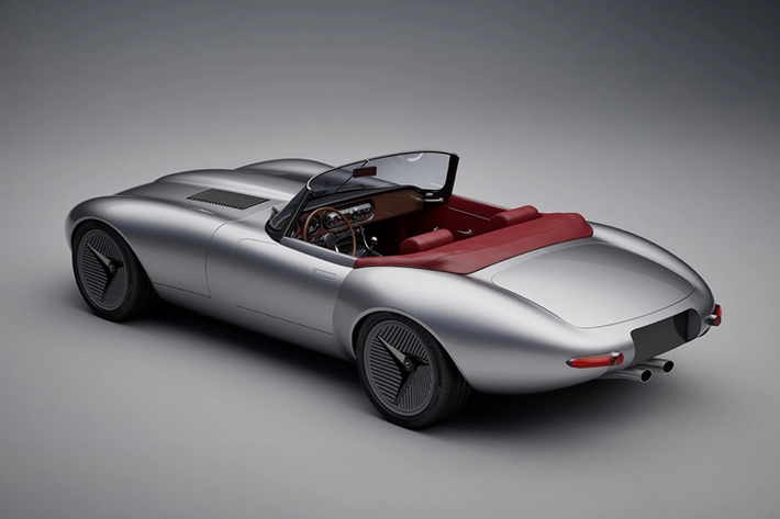 Jaguar E-Type huyền thoại được tái hiện với diện mạo tương lai nhưng vẫn giữ hồn cổ điển. Đây chỉ là một bản thiết kế thử nghiệm, nhưng nếu có khách hàng sở hữu E-Type gốc và mong muốn hiện thực hóa, dự án hoàn toàn có thể trở thành hiện thực.