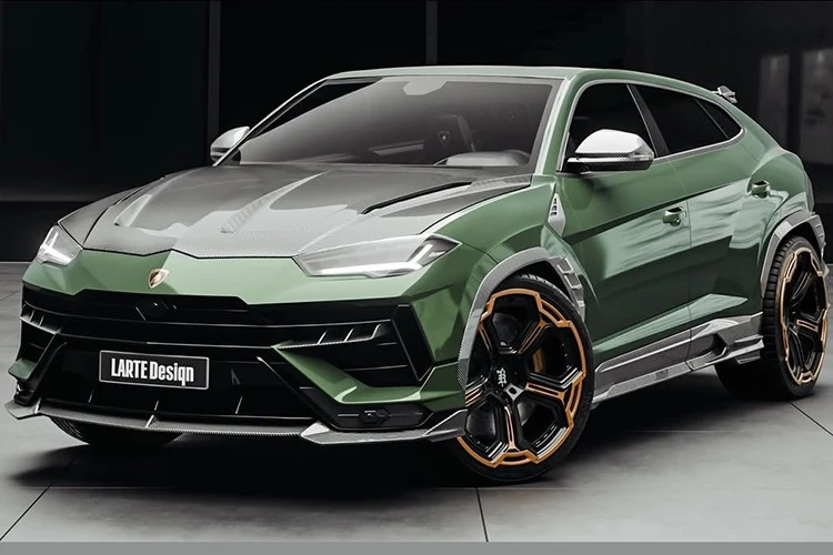 Ngắm siêu SUV Lamborghini Urus "siêu ngầu" với gói độ Larte Design
