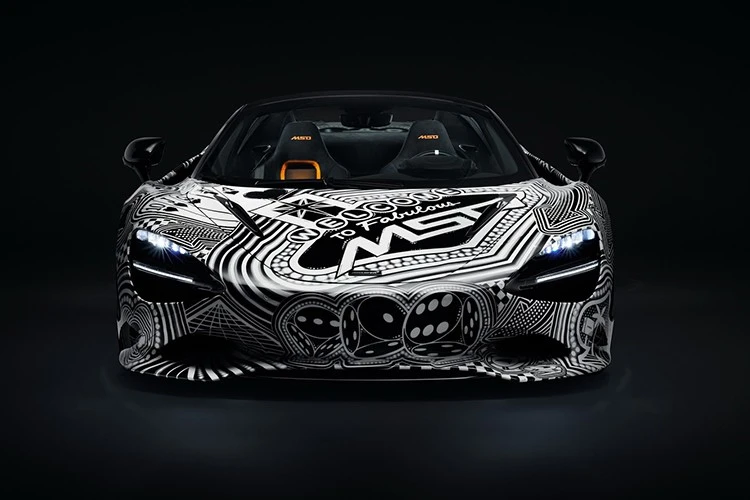 Ngắm McLaren 750S Spider "độc nhất vô nhị" lấy cảm hứng từ Las Vegas