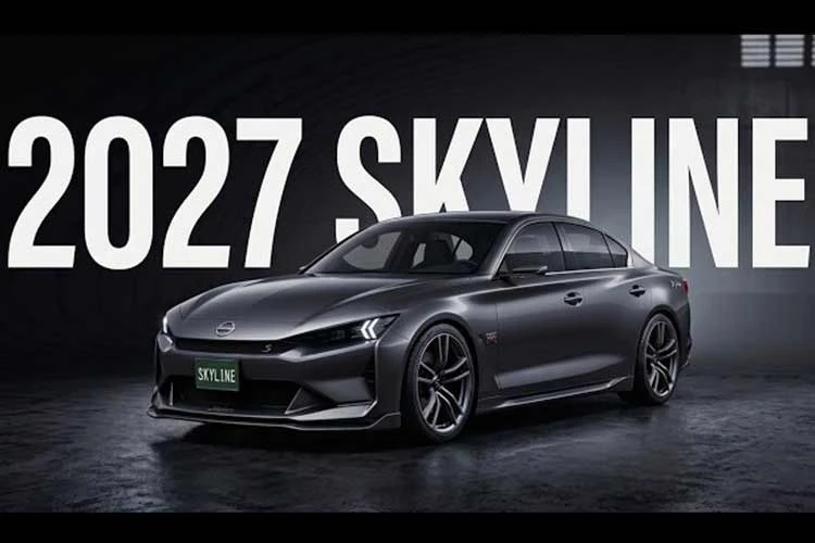 Nissan Skyline 2027 lộ diện, đậm phong cách của "huyền thoại" GT-R