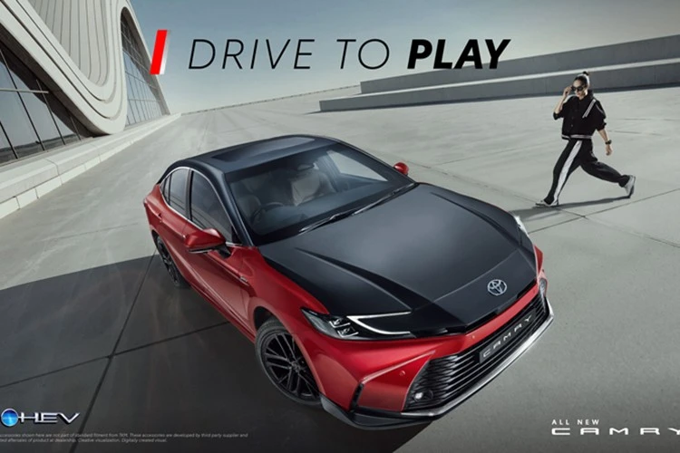 Cận cảnh sedan "chủ tịch" Toyota Camry Sprint Edition, khoảng 55.500 USD