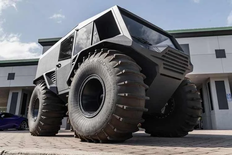 Cận cảnh Atlas - "quái thú" ATV địa hình dị biệt rao bán hơn 3 tỷ đồng