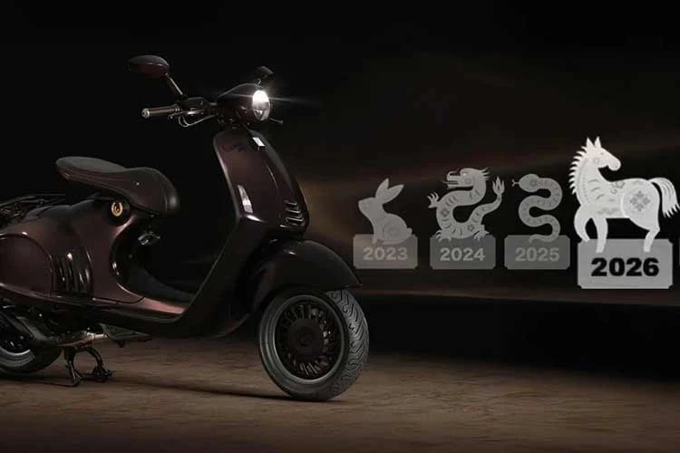 Xe ga Vespa 946 bản Bính Ngọ gần nửa tỷ, dự kiến "cháy hàng"?