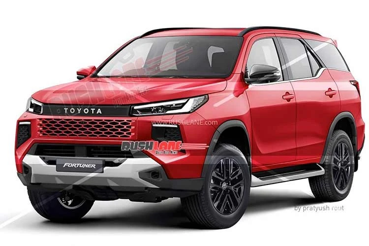 Toyota Fortuner 2027 thiết kế mới hầm hố hơn, nội thất nâng cấp mạnh