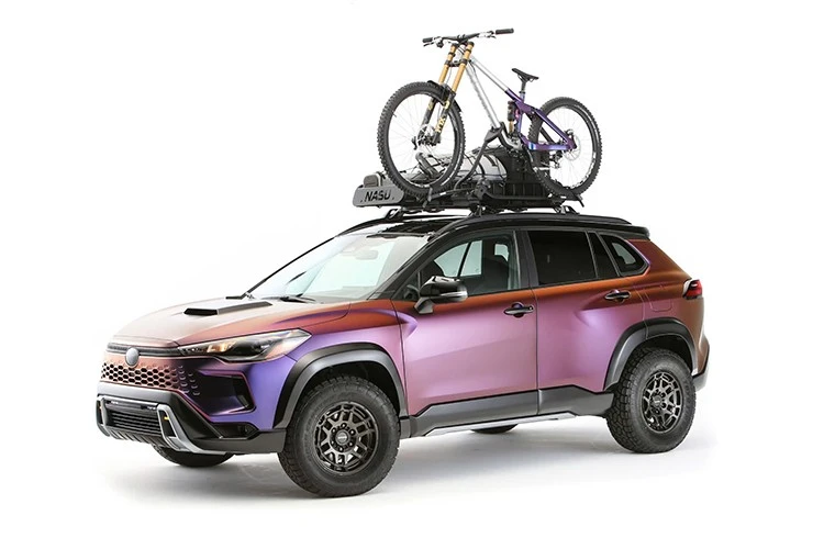 Cận cảnh Toyota Corolla Cross bản địa hình cực chất từ concept Nasu