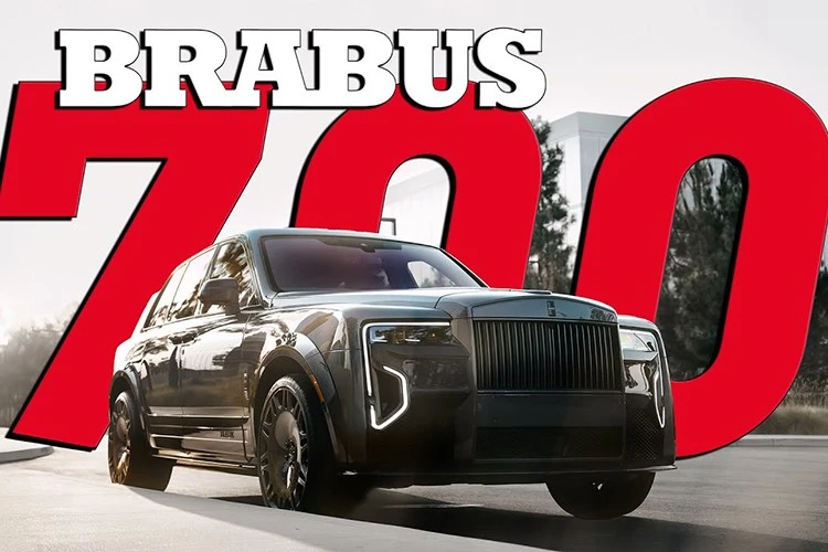Ngắm Rolls-Royce Cullinan Series II độ Brabus 700 giá cả triệu đô