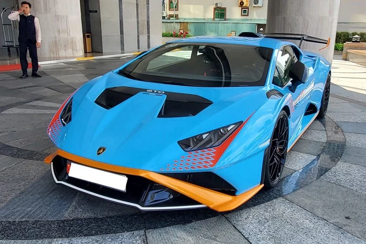 Lamborghini Huracan STO hơn 30 tỷ độc nhất Việt Nam tái xuất