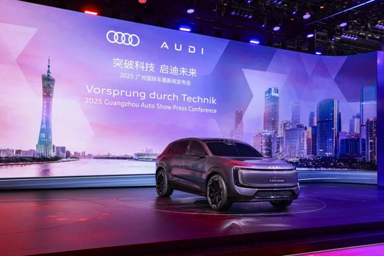 AUDI E7X dành riêng cho thị trường tỷ dân Trung Quốc có gì hot?