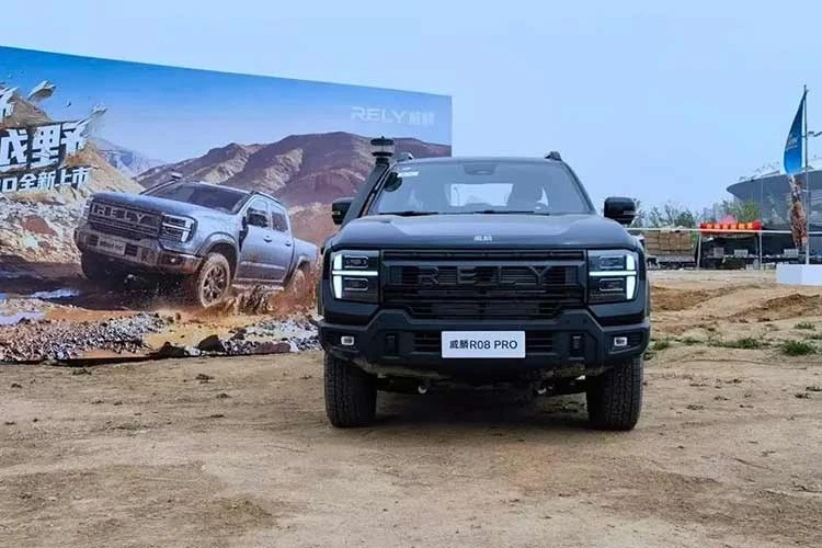 Chery Rely R08 Pro 2026 từ 507 triệu - bán tải máy dầu có sẵn ống thở 