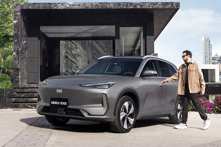 Geely EX5 hybrid "ăn xăng" chỉ 2,4 lít/100km, khoảng 850 triệu tại Việt Nam?