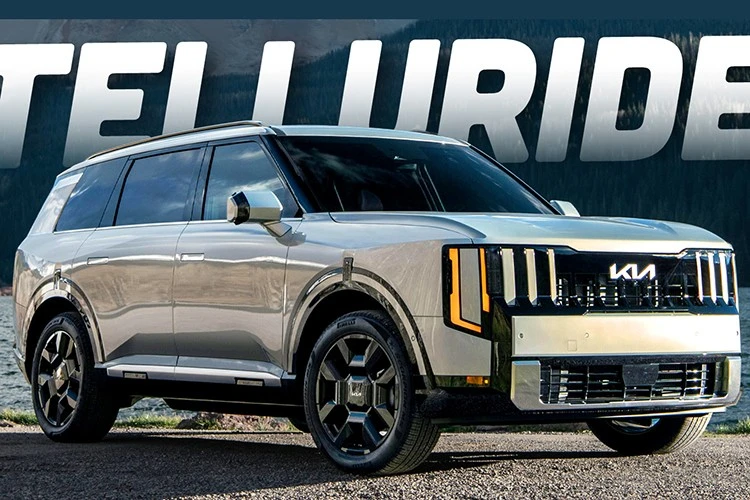 View - Kia Telluride 2026 "bằng xương bằng thịt" lăn bánh ngoài đời thực | Báo Tri thức và Cuộc sống - TIN TỨC PHỔ BIẾN KIẾN THỨC 24H