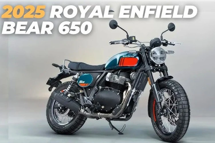 Ngắm "xế nổ" Royal Enfield Bear 650 chỉ hơn 214 triệu đồng