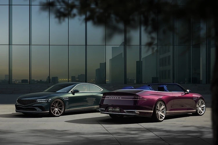 Ngắm chi tiết Genesis X Gran Coupe và Convertible hạng sang tuyệt đẹp