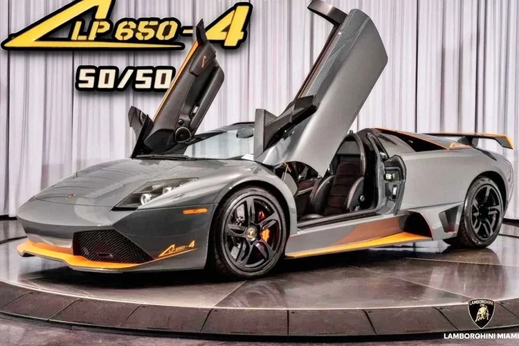 Ngắm "bò mộng" Lamborghini Murcielago LP650-4 Roadster cuối cùng