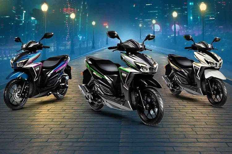 Kawasaki Brusky từ 34 triệu, xe ga copy "na ná" Honda Air Blade lẫn Vario
