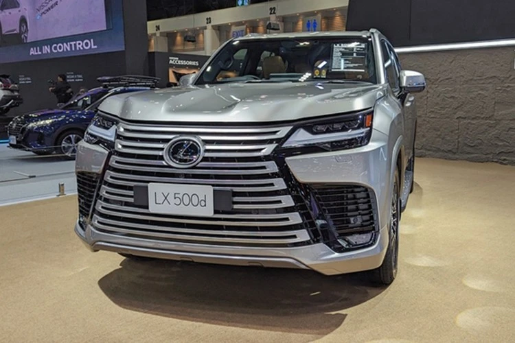 Tận thấy Lexus LX 500d từ 12,3 tỷ đồng tại Thái Lan, sắp về Việt Nam