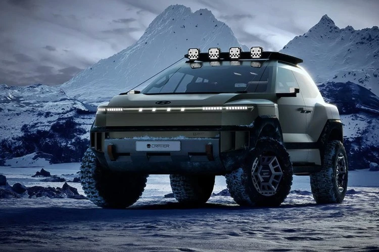 View - Hyundai Crater hoàn toàn mới – SUV địa hình táo bạo vừa ra mắt có gì hay? | Báo Tri thức và Cuộc sống - TIN TỨC PHỔ BIẾN KIẾN THỨC 24H