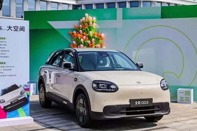 Chery QQ3 chạy điện giá 206 triệu "cháy đơn" với 56.879 khách mua