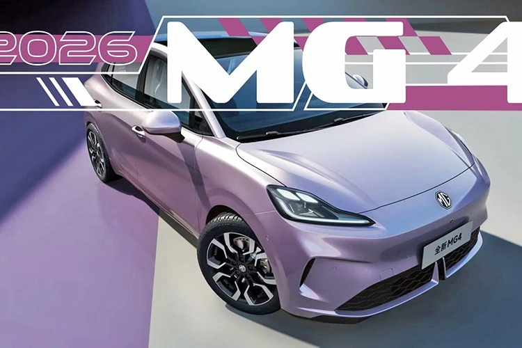 MG4 2026 chạy điện mới lộ diện, sẵn sàng "đấu" BYD Dolphin