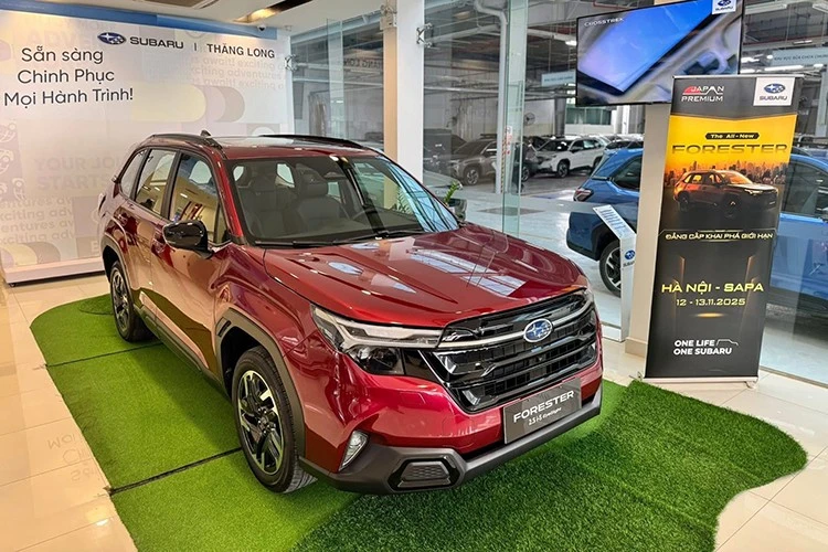 Cận cảnh Subaru Forester 2026 nhập Nhật về Việt Nam, từ 1,29 tỷ đồng
