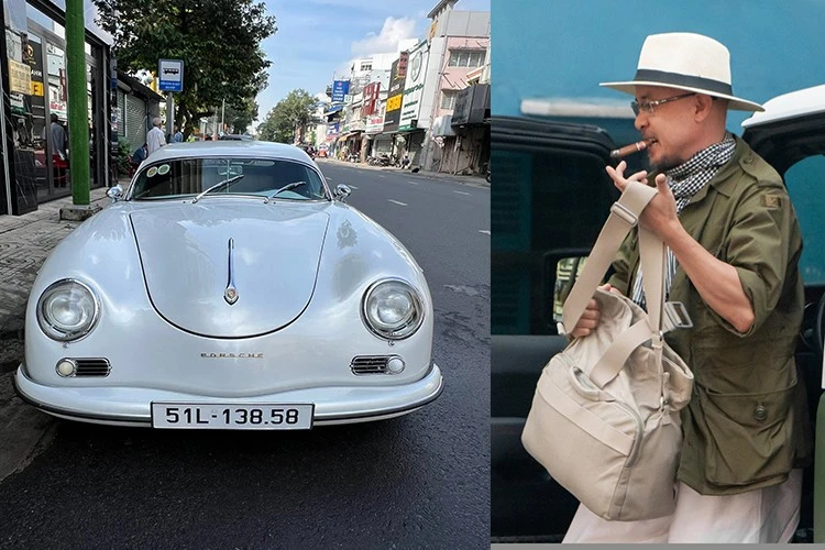 "Qua" Vũ bất ngờ bổ xung Porsche 356A Speedster vào dàn xe nghìn tỷ