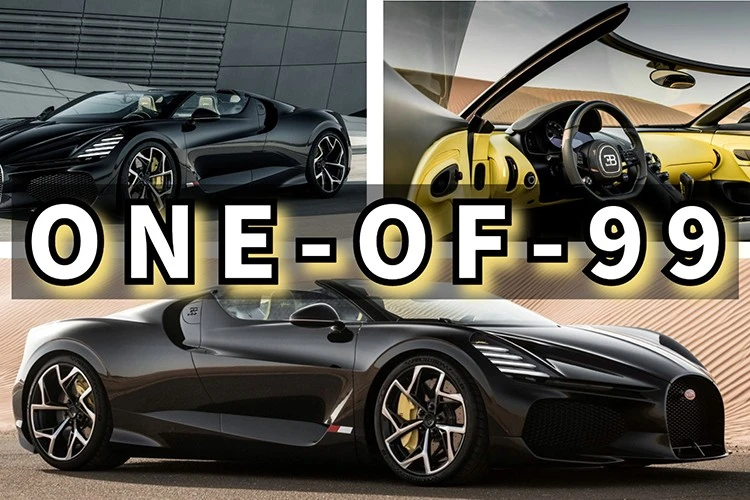 Bugatti W16 Mistral "siêu lướt" 99,9% rao bán hơn 270 tỷ đồng