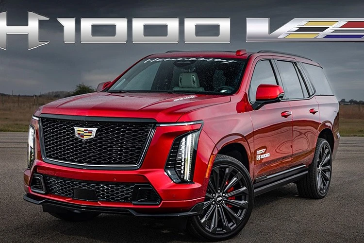 Cadillac Escalade-V của Hennessey mạnh hơn cả "vua tốc độ" Bugatti Veyron