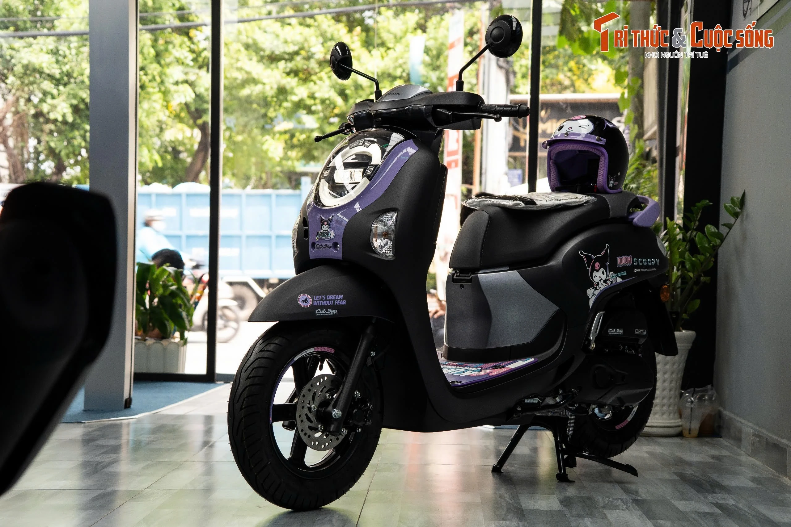 Honda Scoopy Kuromi xe ga "ăn xăng" 1,7 lít/100km tại TP.HCM
