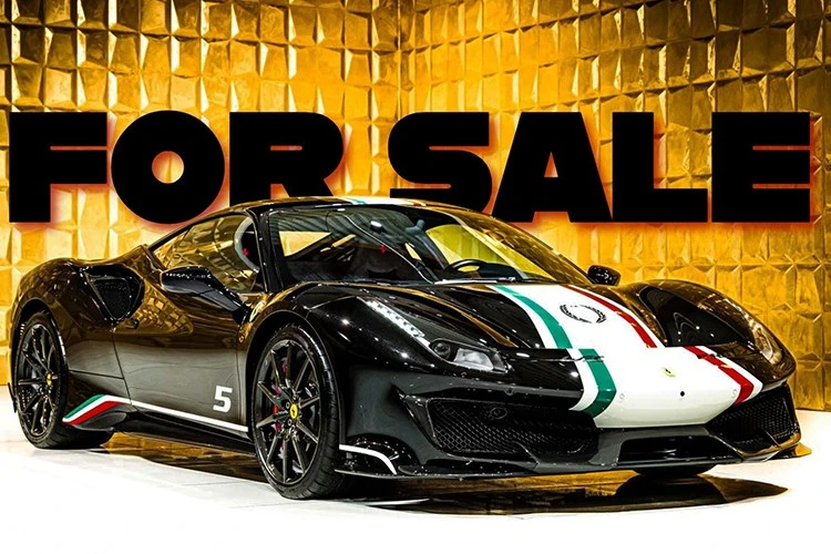 Đây là chiếc Ferrari 488 Pista Piloti đặc biệt cho triệu phú USD 