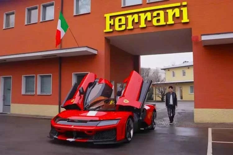 Tận thấy siêu xe Ferrari F80 gần 110 tỷ đồng của "tay chơi" Lâm Chí Dĩnh