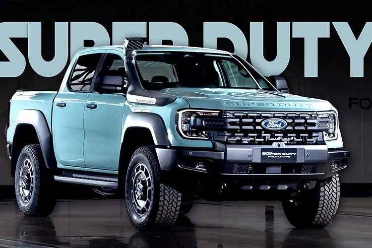 Ford Ranger Super Duty sắp ra mắt Thái Lan, trang bị siêu khủng