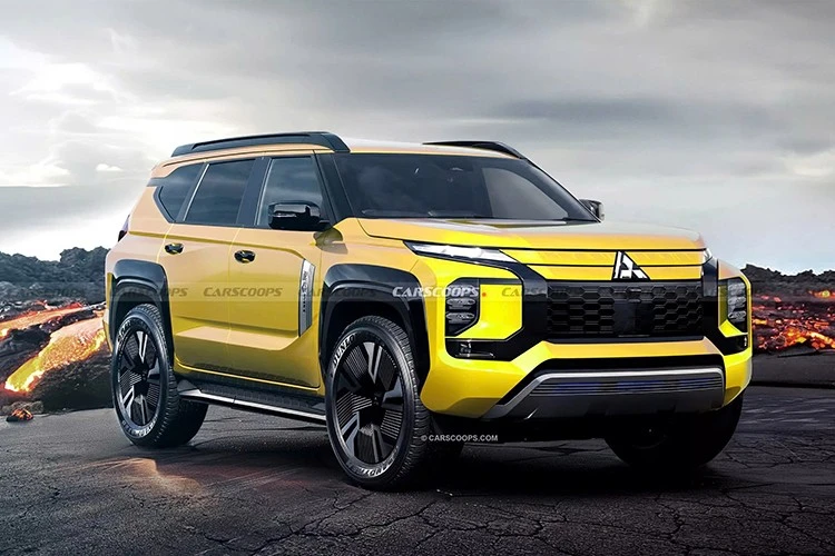 Mitsubishi Pajero thế hệ mới lộ diện - thiết kế vuông vức, đậm chất địa hình