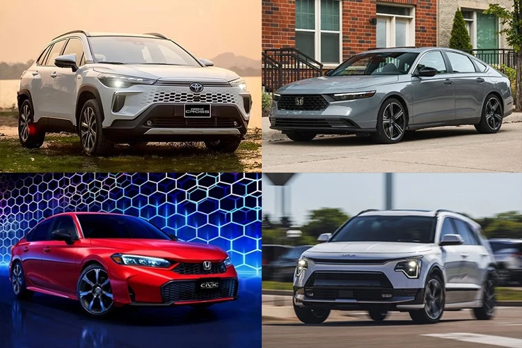 Top ôtô hybrid tiết kiệm nhiên liệu nhất năm 2025