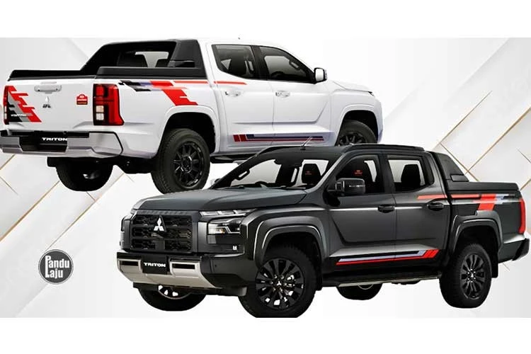 "Soi" Mitsubishi Triton bản đặc biệt thiết kế cực ngầu, hơn 1 tỷ đồng