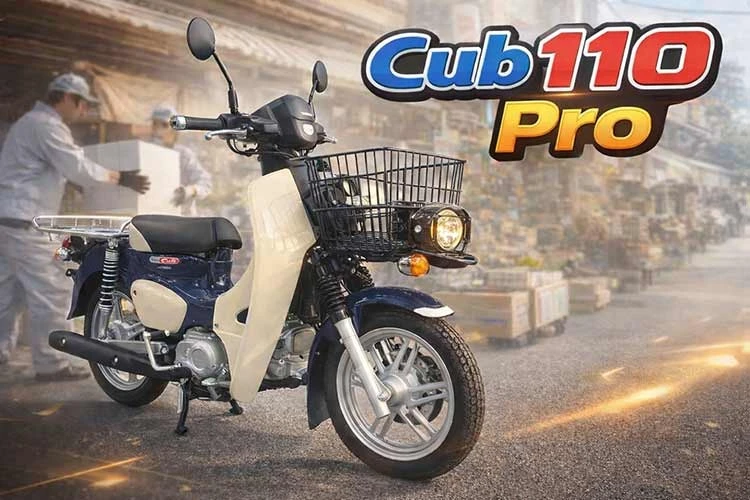 Honda Super Cub 110 Pro tại Việt Nam - xe máy cho "shipper" hơn 160 triệu