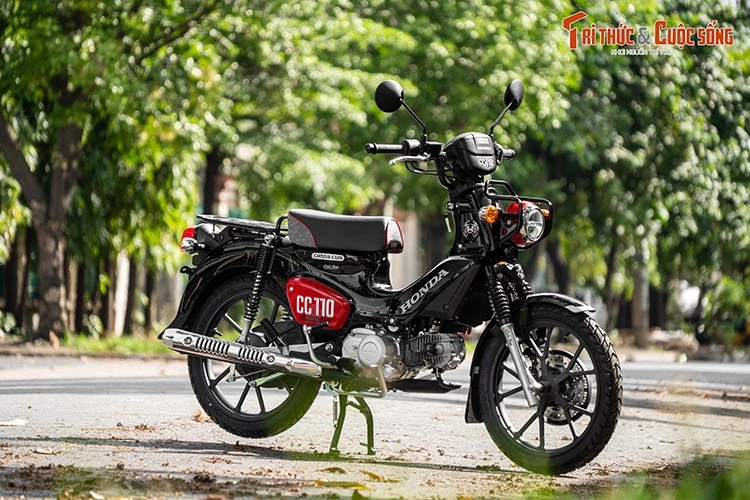 Cận cảnh Honda Cross Cub Kumamon 2025 "gấu đen" tại Việt Nam