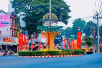 Một góc Phường Lộc Ninh.