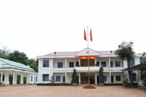 Trụ sở UBND xã Tân Hưng.