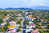 Một góc của xã Công Hải, tỉnh Khánh Hòa.
