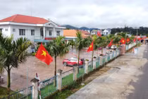 Trung tâm xã Đam Rông 1, tỉnh Lâm Đồng.