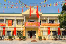 Trụ sở UBND xã Đak Lua.